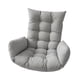 thumbnail image 2 of Cojín para muebles de patio, cojín para hamaca mecedora para el ocio, silla colgante de exterior Gris claro, 2 of 8