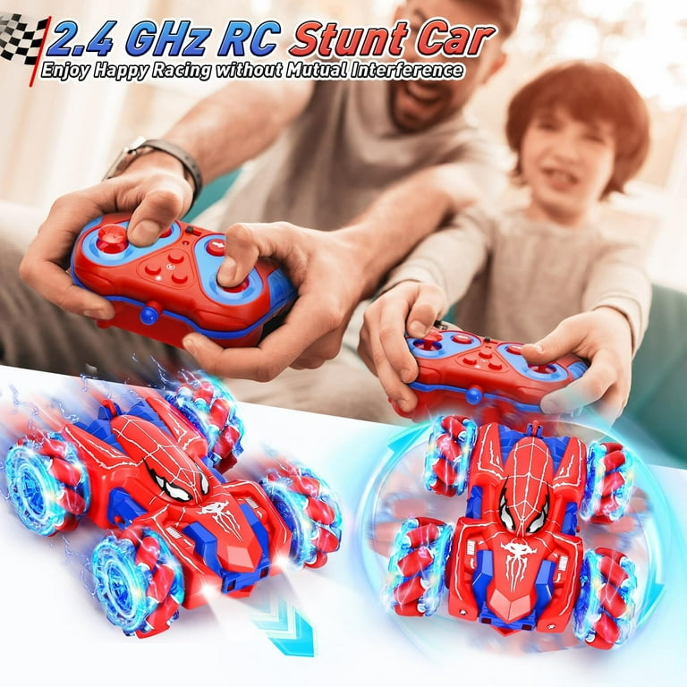 8pcs 360° Rotating Stunt Car Toys - Friction Powered Toy Cars * Vehicles For Toddlers Kids Best Christmas Birthday Party Gift For Boys Girls Aged 3 And Above