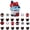 NXH210, variant on 13 PCS Spider Man Birthday Party Supplies, Cake Decorations for Birthday Party Decorations Theme Birthday Party Supplies