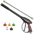 thumbnail image 7 of PVUEL High Pressure Wash Gun 4000 PSI Power Washer Extension Wand Lance Spray Nozzle, 7 of 7
