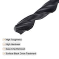 thumbnail image 4 of High Speed Steel Twist Drill Bit, 8.9mm Fully Ground Black Oxide 125mm Long 2Pcs, 4 of 5