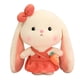 thumbnail image 3 of Conejo de peluche, lindos animales de peluche, juguetes para sofá, habitación de niños, regalos navideños Rosa 50cm, 3 of 9