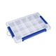 thumbnail image 1 of Caja organizadora transparente Strade Fareast Limited para joyas y aparejos de pesca 27 cm x 17,5 cm x 4,5 cm, 1 of 8