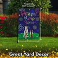 thumbnail image 5 of G128 12"x18" Happy New Year Garden Flag, Outdoor New Year Holiday Decorations - Dog Cat Fireworks, 5 of 6