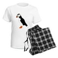 thumbnail image 4 of CafePress - Pretty Puffin Women's Light Pajamas - Women's Short Sleeve Print T-Shirt and Pants Light Cotton Pajama Set, 4 of 7