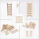 thumbnail image 4 of 24 piezas de escalera de simulación de madera para decoración de micropaisaje., 4 of 7