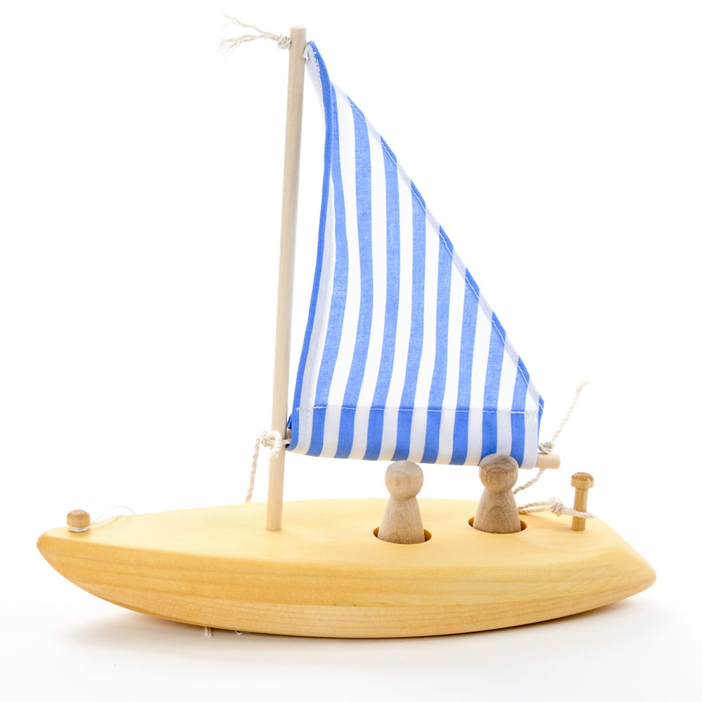 toy sailboat wooden