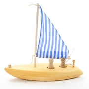 Wooden Toy Sailboat - Made in USA
