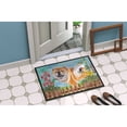 thumbnail image 4 of Carolines Treasures CK1257MAT Cane Corso Spring Door Mat Indoor Rug or Outdoor Welcome Mat 18x27 Doormat  27"L x 18"W, 4 of 4