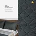 thumbnail image 4 of Edredon Ligero Coverlet Matrimonial Oxford y Gris Onstore, 4 of 9