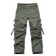 thumbnail image 3 of Pantalones largos para hombre, bolsillos laterales, pies pequeños, ajustados, largos, para hombre, 3 of 8