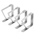 thumbnail image 4 of 8cm x 10 Pièces Nappe Clips Ensemble de 10 Clips de Nappe en Acier Inoxydable Anti-Glisse, 4 of 5