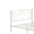 thumbnail image 3 of Full Size Metal Bed Frame, 600Lbs Load oise Free Platform Bed Frame with Vintage Headboard Footboard, 3 of 5