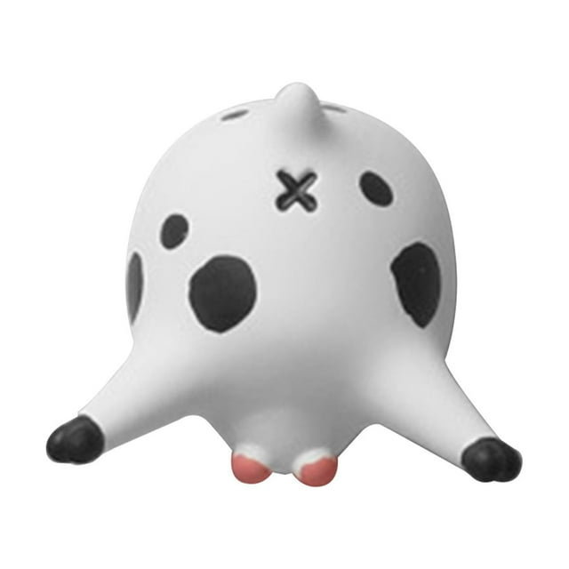 Autocollants de Réfrigérateur Vache Dessin Animé Résine 3D DIY Décoration Boucle Art