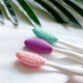 thumbnail image 2 of Black Head Brush Double Sided Soft Exfoliating Brush DIY Facial Skin Care Cleaning Rough Massage Tool For Men And Woman Loop 3pes, 2 of 5