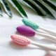 thumbnail image 2 of Black Head Brush Double Sided Soft Exfoliating Brush DIY Facial Skin Care Cleaning Rough Massage Tool For Men And Woman Loop 3pes, 2 of 5