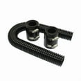 thumbnail image 4 of 36 In Flexible Radiator Hose, Stainless Steel, Chrome Cover Caps, 4 of 5