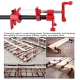 thumbnail image 4 of Woodworking Clamp, Pipe Clamp, Cast Iron Galvanized   Carpenter Pipe Clamping For Woodworking, 4 of 8