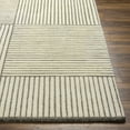 thumbnail image 5 of Livabliss Wool Rugs for Living Room, 2x3 Brook Modern Charcoal Area Rug, Bedroom Dining Room Home Decor Handmade Carpet (2' x 3'), 5 of 6
