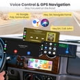thumbnail image 4 of Estéreo para auto GBEER Single Din con pantalla táctil de 6,5" GPS Bluetooth, 4 of 9