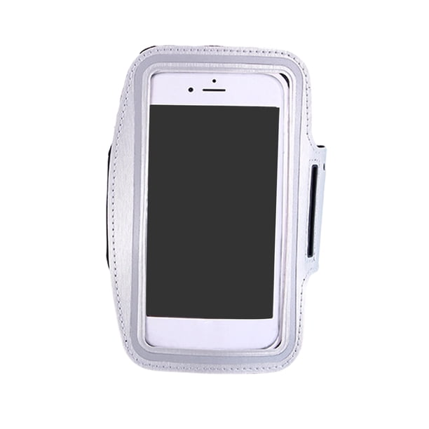 Brazalete deportivo resistente al agua para correr, funda para teléfono, ajustable, con llavero para correr, senderismo y ciclismo.