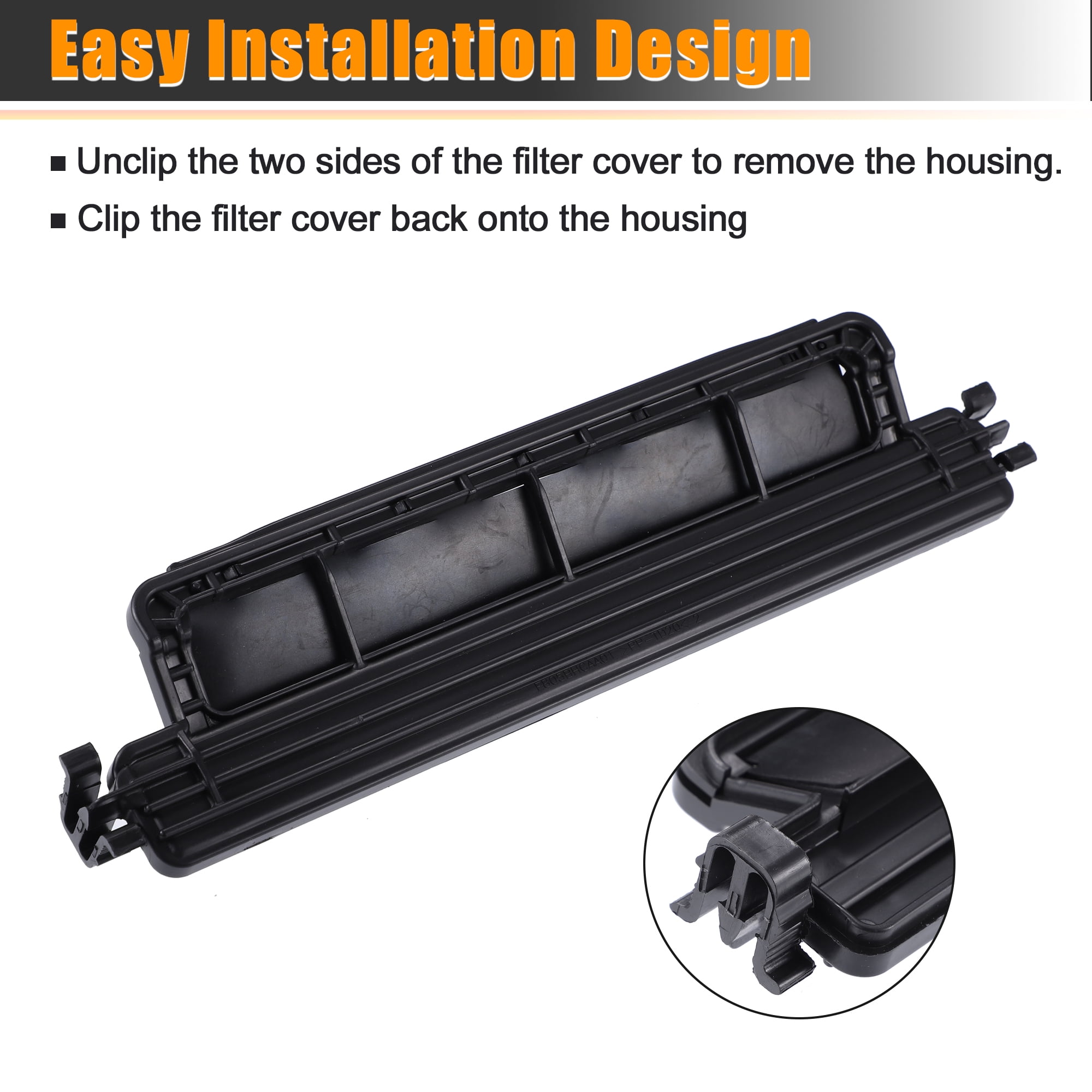 Unique Bargains Cabin Air Filter Access Door Cover for Hyundai Elantra for Kia Forte
