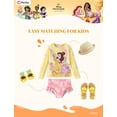 thumbnail image 3 of Traje de baño Disney Belle Tankini Set Little Girl 3-4T UPF 50+, 3 of 8
