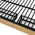 thumbnail image 4 of MAYEERTY Metal Full Size Convertible Bunk Bed with 2 Drawers, Black, 4 of 27