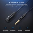 thumbnail image 2 of Cable Neewer de 6.35mm TRS a XLR Hembra de 3 m para Audio, 2 of 7