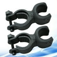 thumbnail image 3 of WHAMVOX 2 Pcs Bike Flashlight Mount Mounting Bracket Front Black, 3 of 8