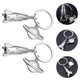 thumbnail image 3 of 2Pcs Key Ring Zinc Alloy Planet Elements Key Ornament Key Pendant for Decoration, 3 of 7