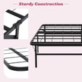 thumbnail image 3 of NiamVelo 14 Inch Foldable Reserved Storage Standard Bed Frames, Twin Size, 3 of 7
