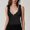 Black, variant on Women'S Tanks Summer Slim Fit Tank Top For Casual Wear Stylish Design For Jeans or Night Out Ideal For Summer Dark Green S