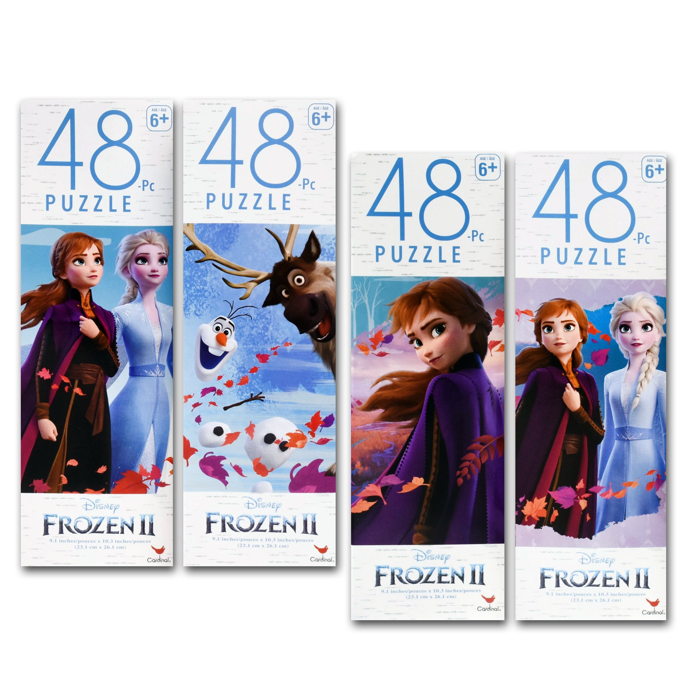 New Disney FROZEN II 2 Movie 48pc Puzzle of Anna & Elsa 