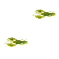 thumbnail image 2 of Greeniant Señuelo de superficie de cebo falso de baja resistencia, buena sensibilidad al tacto, herramientas de pesca biónicas, resistencia a la Verde 2piezas Greeniant CBP368429, 2 of 5