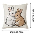 thumbnail image 3 of ddioayh Easter Theme Printed Cushion Covers Soft Breathable Fabric High Definition Printing 45x45cm with Concealed Zipper for Home Decor Sofa Bedroom Office Holiday Gift, 3 of 7