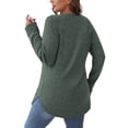thumbnail image 2 of TEMOFON Sweaters for Women Fashion Long Sleeve Tops Pullover Crew Neck Casual Loose Sweaters, 2 of 5