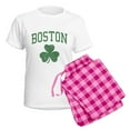 thumbnail image 5 of CafePress - Boston Irish Women's Light Pajamas - Women's Short Sleeve Print T-Shirt and Pants Light Cotton Pajama Set, 5 of 7