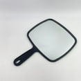 thumbnail image 6 of YOYA Toilet mirrors being hand-held mirrors,Hand Mirror, Extra Large Black Handheld Mirror with Handle, 9" W x 12.4" L, 6 of 10