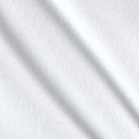 - Organic Solid Flannel Cloud White Fabric By The Yard, Flannel By Cloud 9
