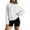 A-White, variant on Puliio Womens Hoodies Casual Solid Color Basic Pullover Sweatshirt With Pocket Soft Comfy Long Sleeve Hooded Everyday Wear All Season Jacket Capped Tops
