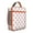 Citrus-2, variant on Marine Life Seashell Lunch Bag for Women, Insulated Reusable Cooler Tote with Nautical Starfish and Spiral Shell Design, Waterproof and Durable Beach Cooler