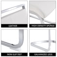 thumbnail image 6 of 79" Modern Marble Dining Room Table Sets for 6,7 Piece Kitchen Dining Table and Chairs Set- Gather in Style and Comfort, 6 of 10