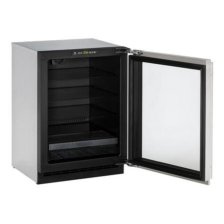 U-Line - 2000 Series 4.9 Cu. Ft. Built-In Mini Fridge - Stainless steel