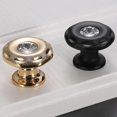 thumbnail image 2 of Perillas De pequeña sala Pequeño Vintage Con Perilla forma forma forma De Tornillo Manija De De pequeña sala 1 Gold BLESIY Tiradores de puerta redonda, 2 of 8