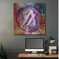 thumbnail image 5 of Luxe Metal Art 'Algo Algorand Crypto In Color' by Luxe Metal Art Portfolio, Metal Wall Art, 36"x36", 5 of 9