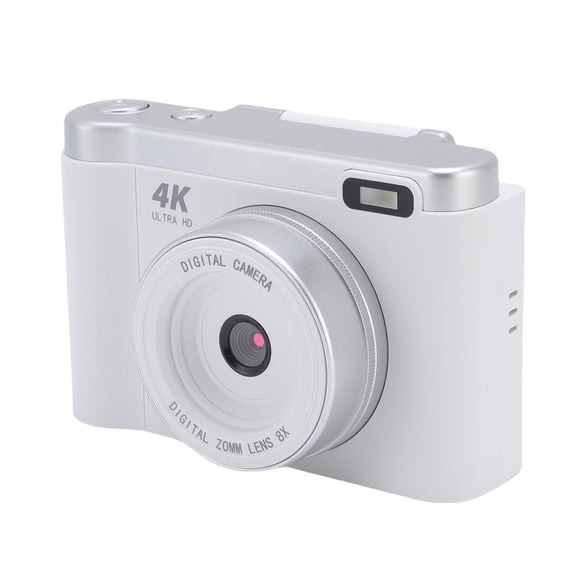 Cámara Digital De 1080p Para Fotografía, Cámaras De Vlogging De Enfoque Automático De 12MP Para YouTube Con Batería, 8x Digital Zoom 2.8 "Cámara De Viaje Compacta De Pantalla