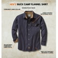 thumbnail image 2 of Legendary Whitetails Men's Buck Camp Flannel Shirt Long Sleeve Button Down 100% Cotton, 2 of 6