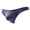 Blue, variant on Men's Thong Underwear Solid Color Ice Silk Low Rise U-Shaped Pouch Sports Briefs Polyester Quick-Dry Breathable for Beach Swimming Fitness Daily Wear
