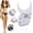 White, variant on Guczhu Digital Body Caliper, Skinfold Caliper for Body Fat Measurement, Handheld Electronic Caliper for Fitness Tracking, White